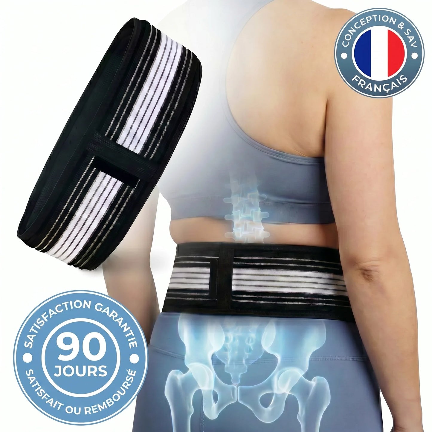 OrthoCeinture Pro — Soulagement immédiat, sans médicaments